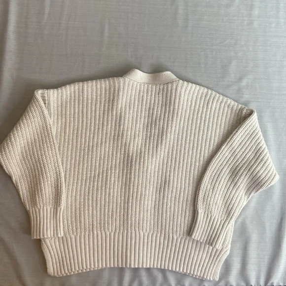 Aerie Cream Women's Size XS Knit Cardigan - Picture 5 of 5